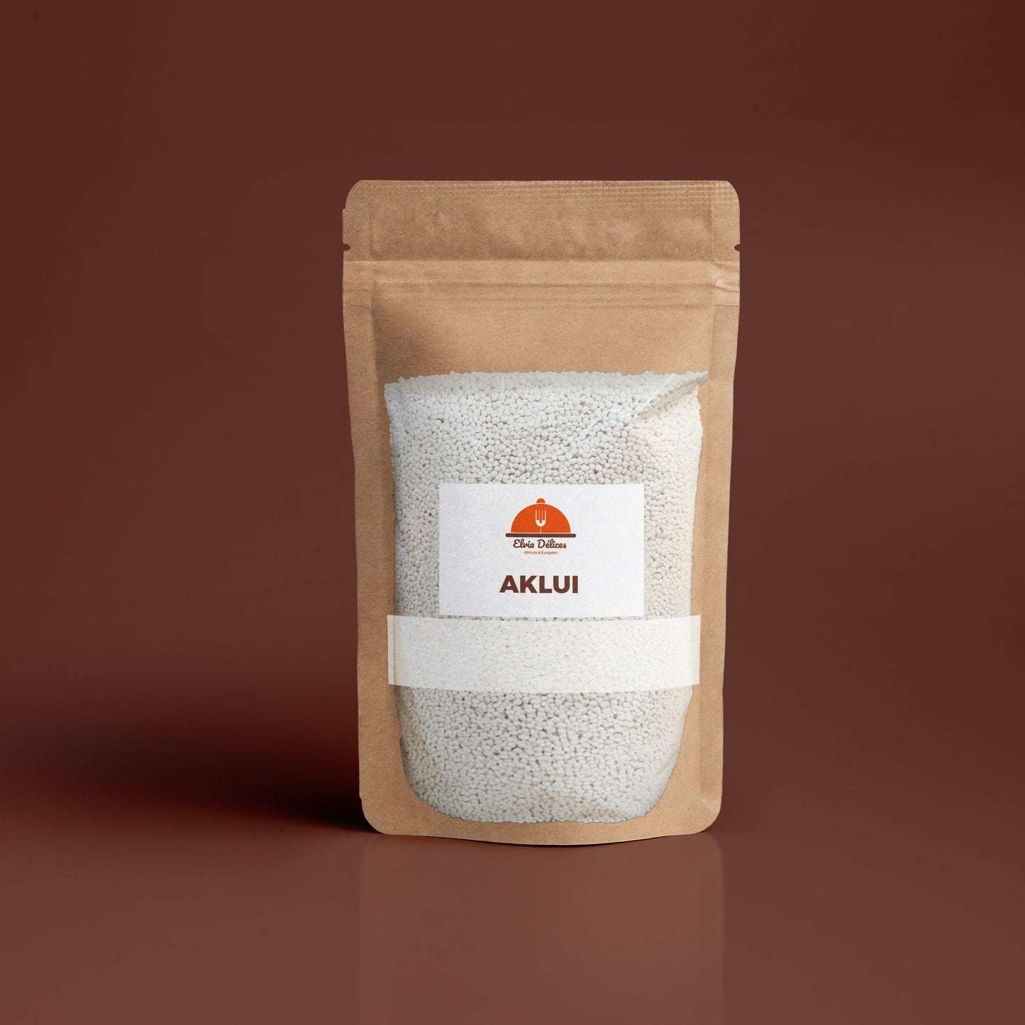 Perles de farine de maïs bio fermenté conditionné dans son emballage