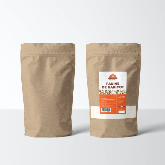 Farine bio présentée dans son emballage