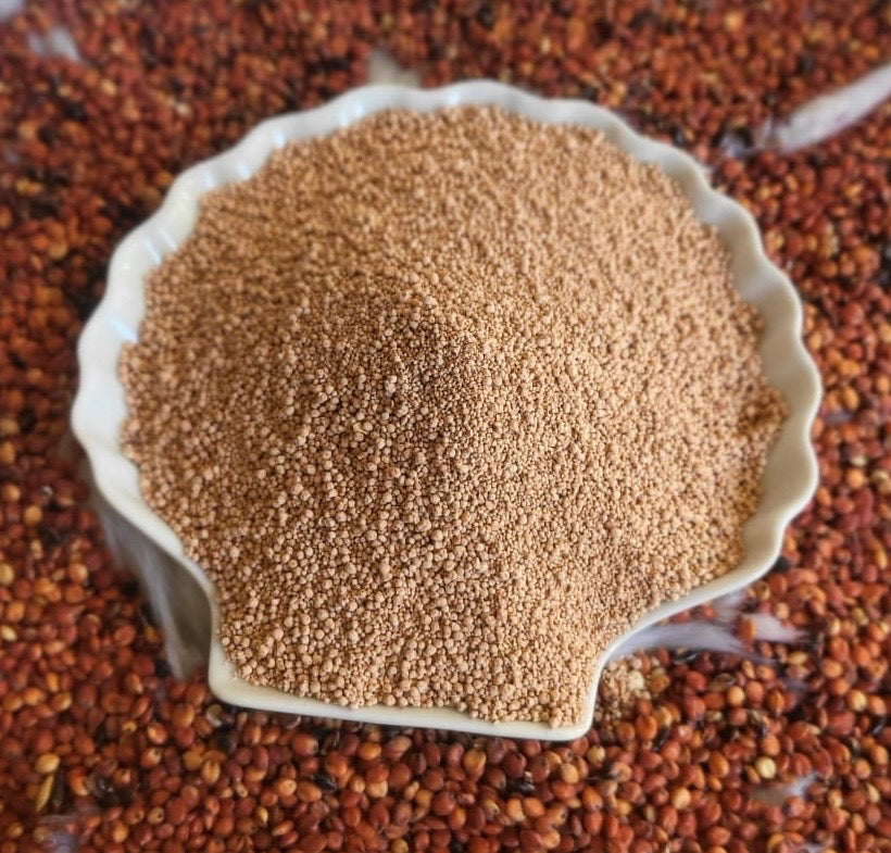 Perles de céréales type Sorgho à base de farine pure