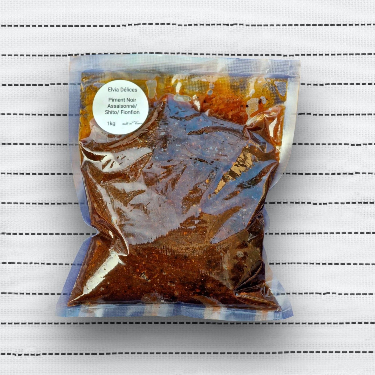 Piment noir torréfié dans son packaging