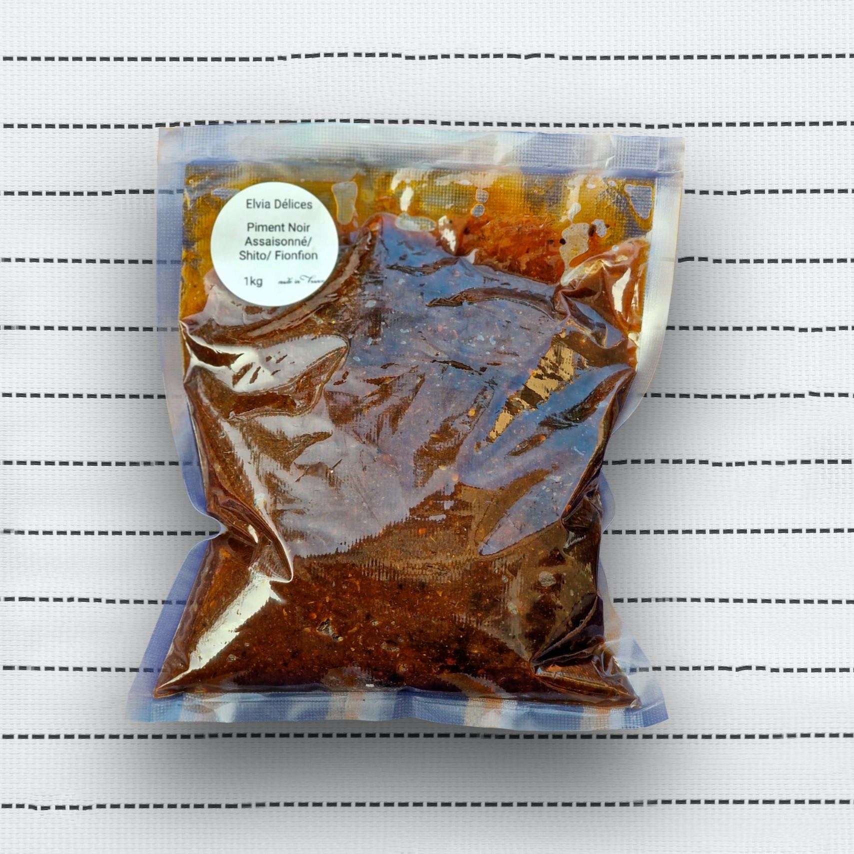 Piment noir torréfié dans son packaging