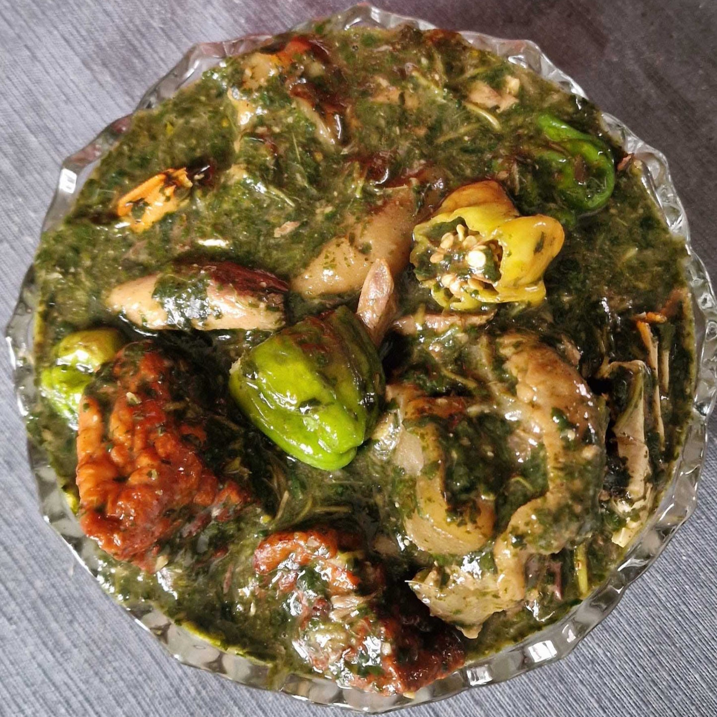 plat de ninouwi du Bénin cuisiné